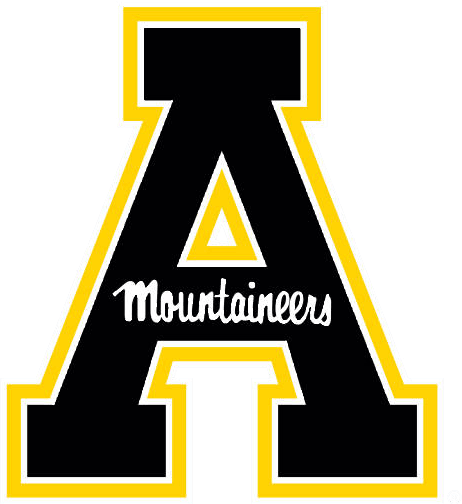 Appalachian State Mountaineers 2014-Pres Alternate Logo diy DTF decal sticker